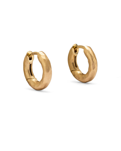 Wander Hoops Small with Drop Charms