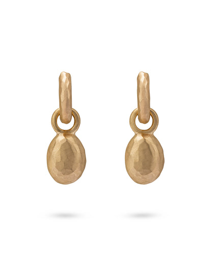 Wander Hoops Small with Sasso Charms Medium