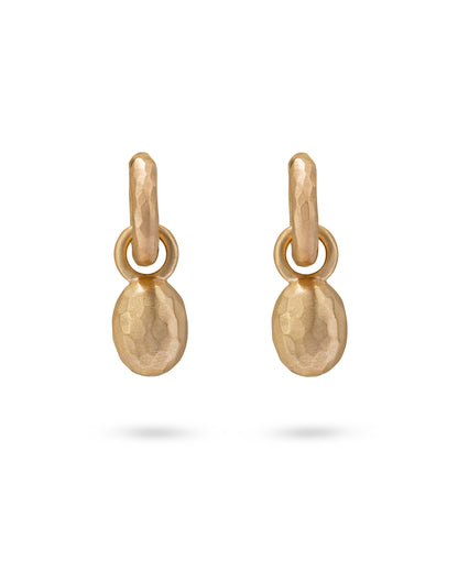 Wander Hoops Small with Sasso Charms
