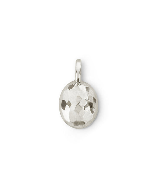 Milestone Sasso Charm Large Natural Silver