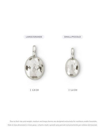 Sasso charm size guide
