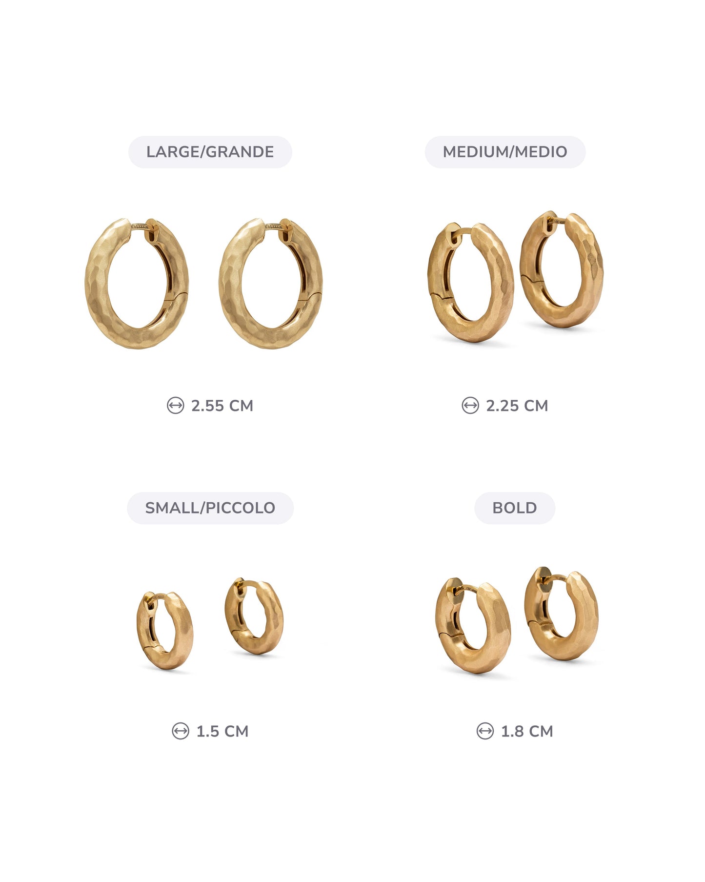 Wander Hoops size guide