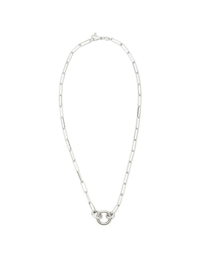 Collana Voyage Catena Clip Argento Naturale
