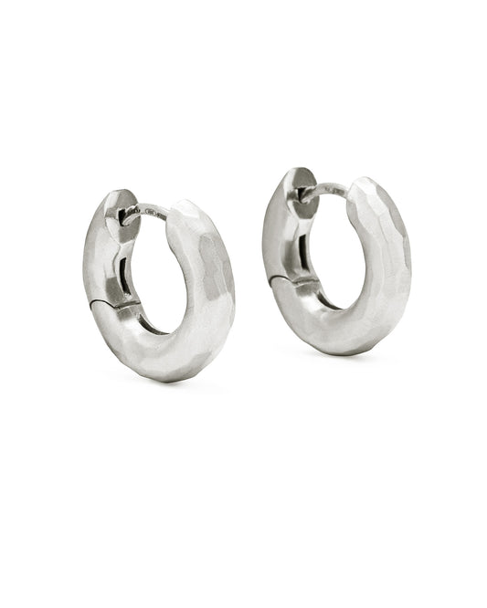 Wander Hoops Bold Natural Silver